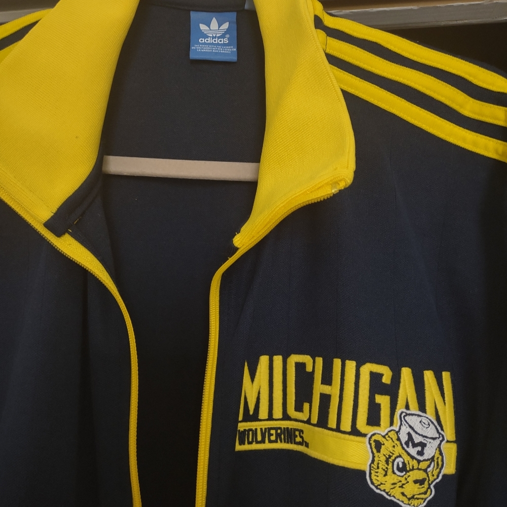 Michigan adidas jacket
